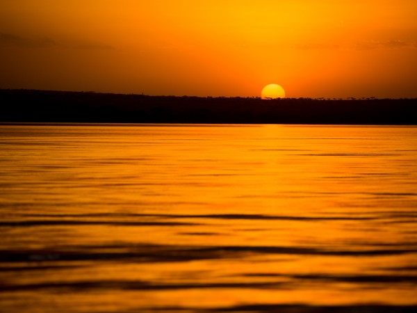 Sunset across the Lake